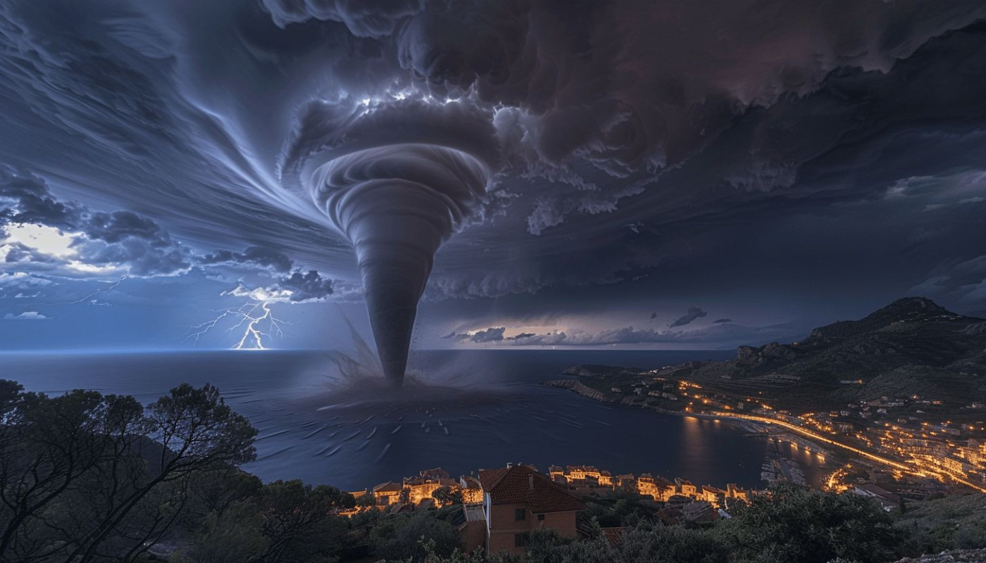 Autre - La tornade sur l'Ile Rousse : un événement météorologique marquant
