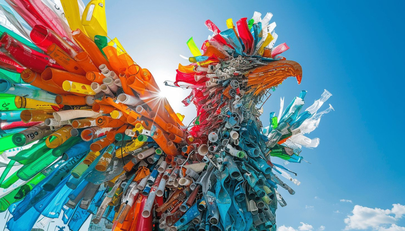 Art et Culture - L'art du recyclage : quand les déchets deviennent œuvres d'art