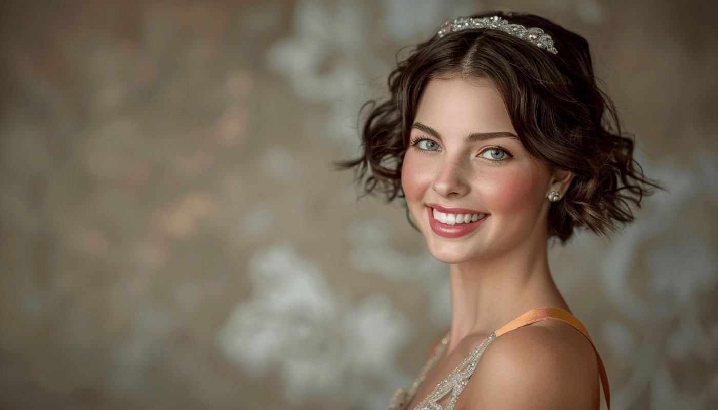 Autre - Portrait de Louise Robert, sacrée Miss Corse
